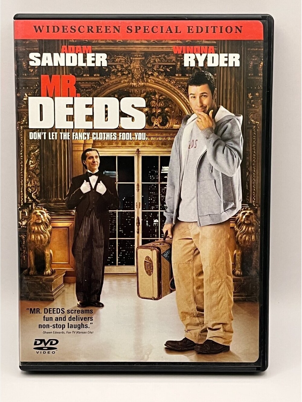 Mr. Deeds DVD Widescreen Special Edition Adam Sandler 2002 Comedy Steven Brill